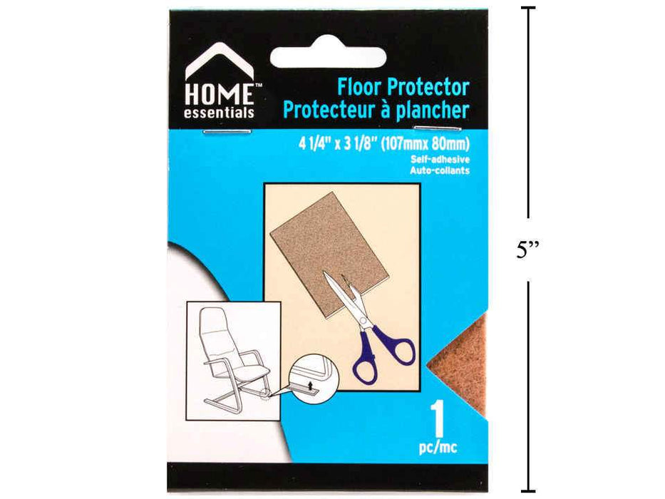 Home Essentials - Floor Felt Protectors, 4.25" X 3.125"