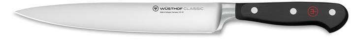 Wusthof - Classic Carving Knife, Straight, Spear Tip, 8", Black