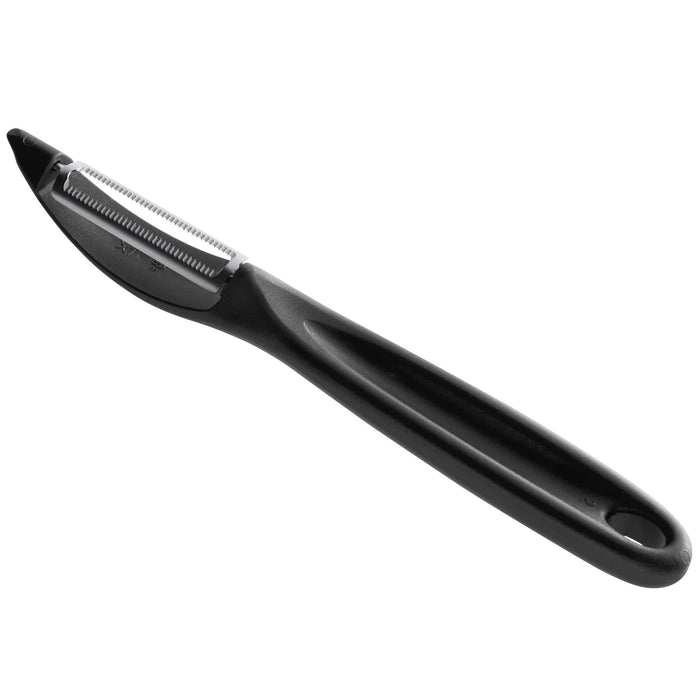 Victorinox - Universal I Peeler, serrated edge, SS Blade, Black