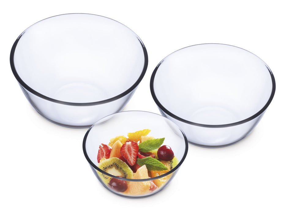 Glass Mixing Bowl Set - Shop