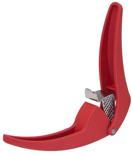 Kuhn Rikon - Easy Clean Garlic Press, Red, 7''