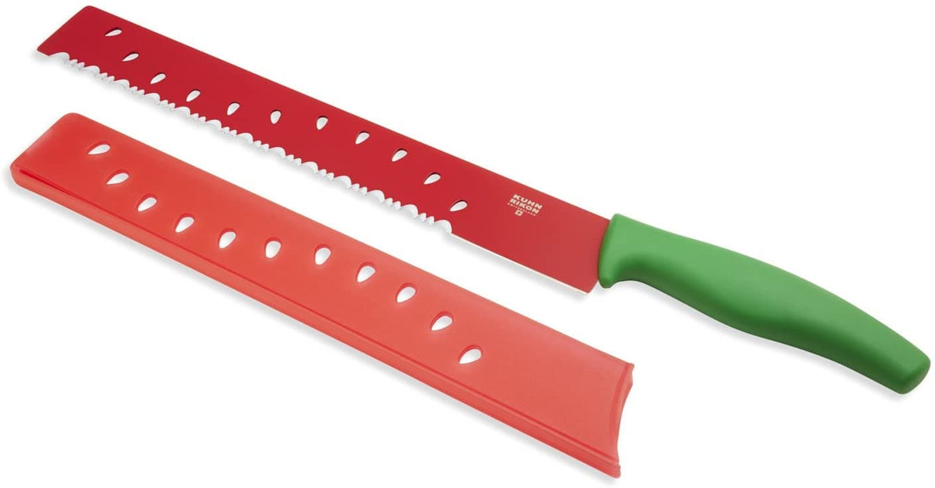 Kuhn Rikon - Melon Knife, Red/Green 11''