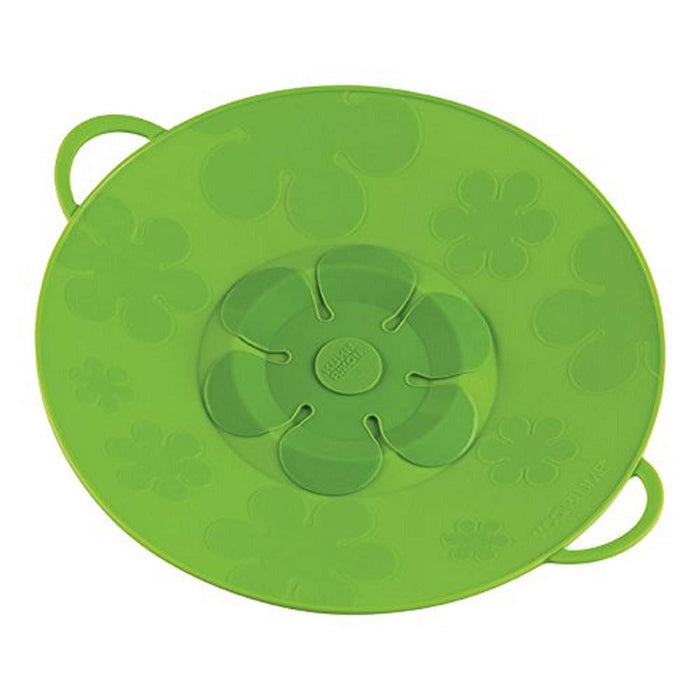 Kuhn Rikon - Kochblume Silicone Spill Stopper, Green Flower 11''