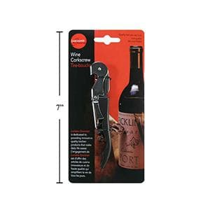 Luciano Gourmet - Waiters Corkscrew and Bottle Opener  4.5''