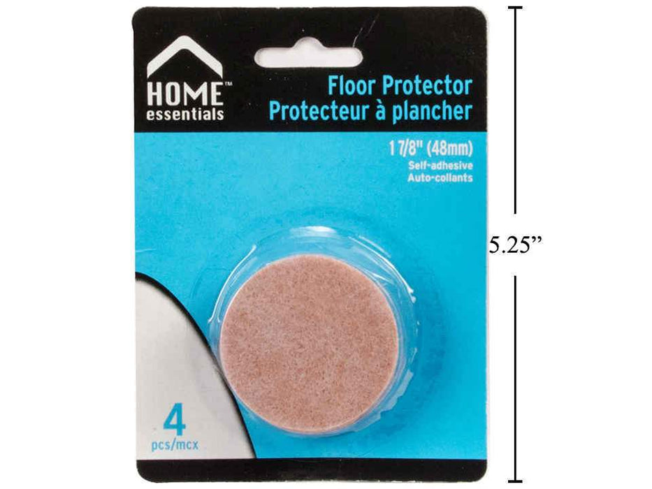 Home Essentials - Floor Felt Protectors, 4-Pc 1-7/8"