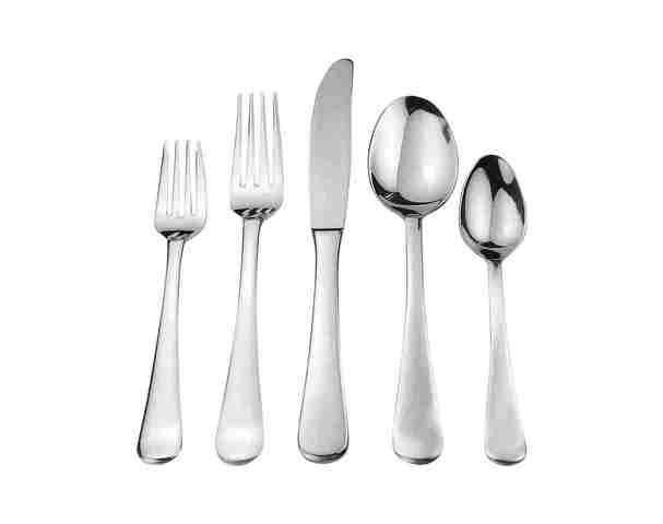 David Shaw- Mirror, 18/10 Ss Flatware, Georgia 20 Pc Set, Service For 4