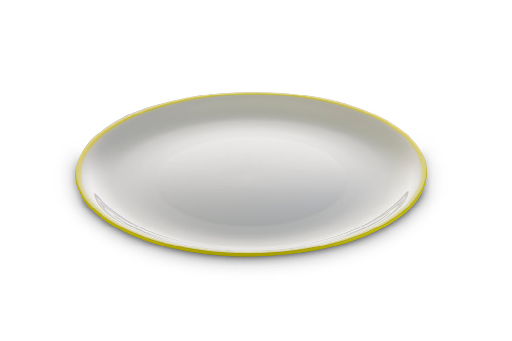 Omada - Sanaliving Lime Green, Polypropylene, Salad Plate, 8'' Microwave Safe,