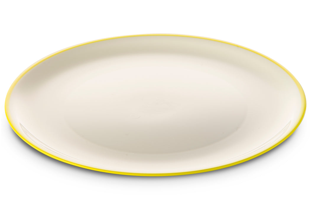 Omada - Sanaliving Lime Green, Polypropylene, Dinner Plate, 9.15'' Microwave Safe,