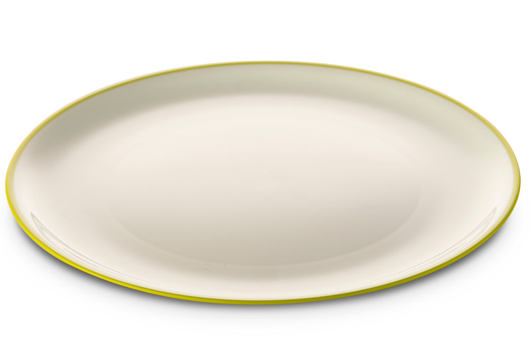 Omada - Sanaliving, Applegreen, Polypropylene, Dinner Plate, 9.15'' Microwave Safe,