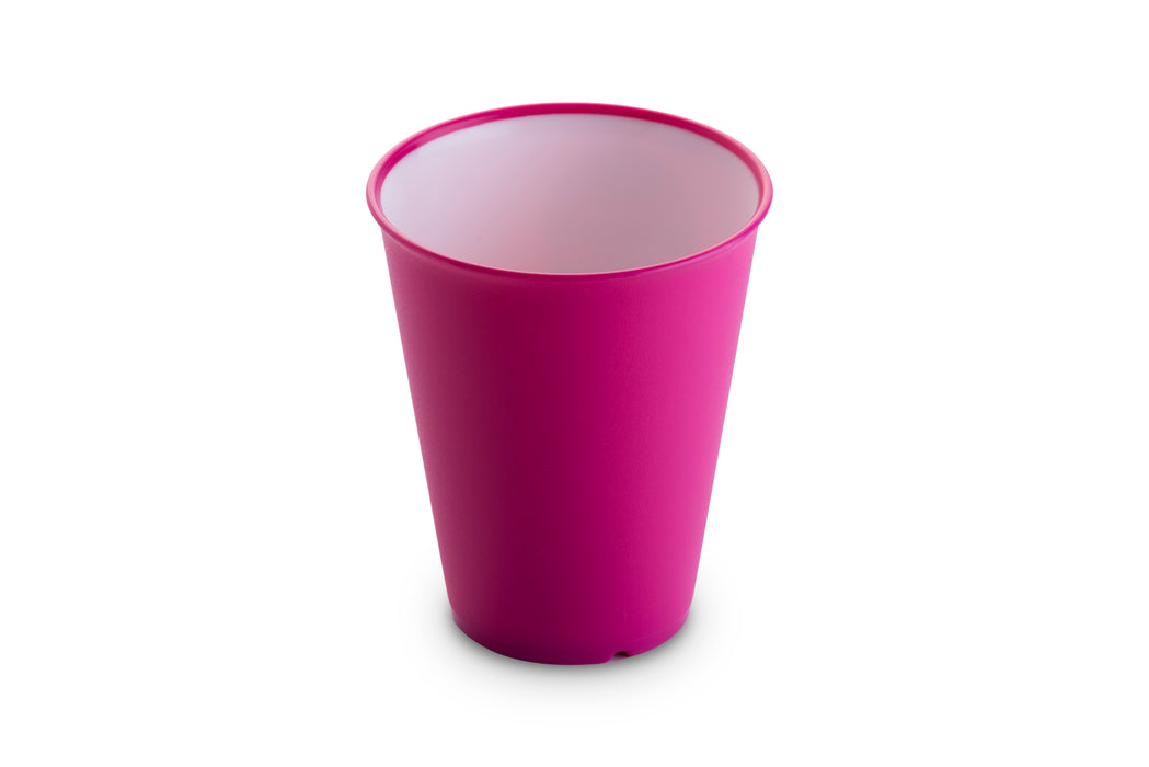 Omada - Sanaliving Fuxia, Violett, Polypropylene, Drinking Cup, 8.8 Oz, Microwave Safe,