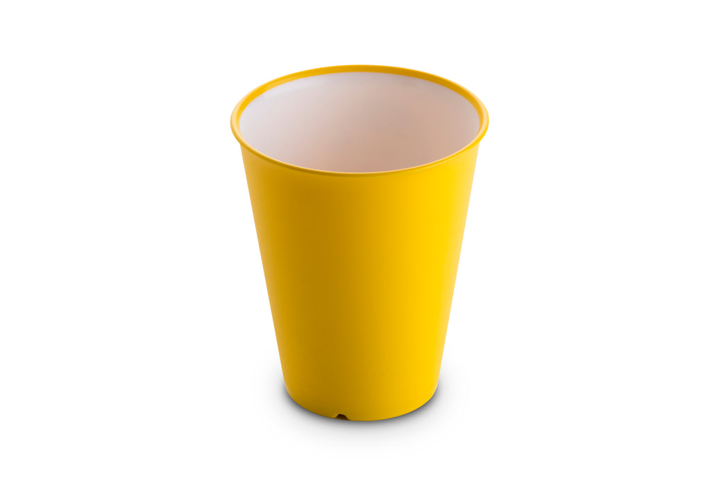 Omada - Sanaliving Yellowlemon, Violett, Polypropylene, Drinking Cup, 8.8 Oz, Microwave Safe,