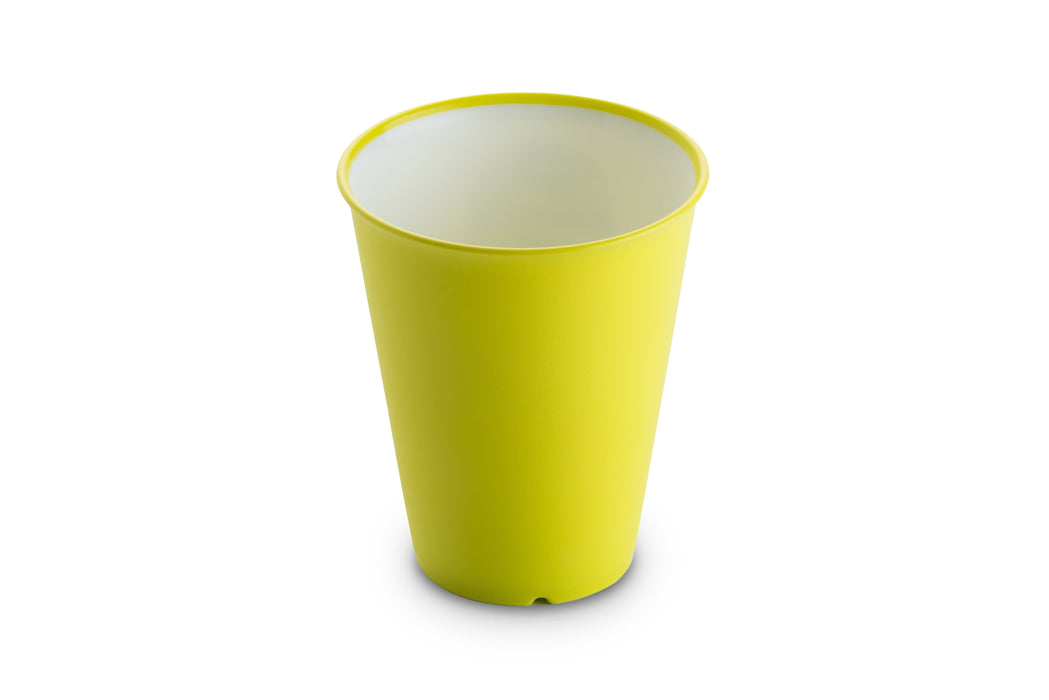 Omada - Sanaliving Lime Green, Violett, Polypropylene, Drinking Cup, 8.8 Oz, Microwave Safe,