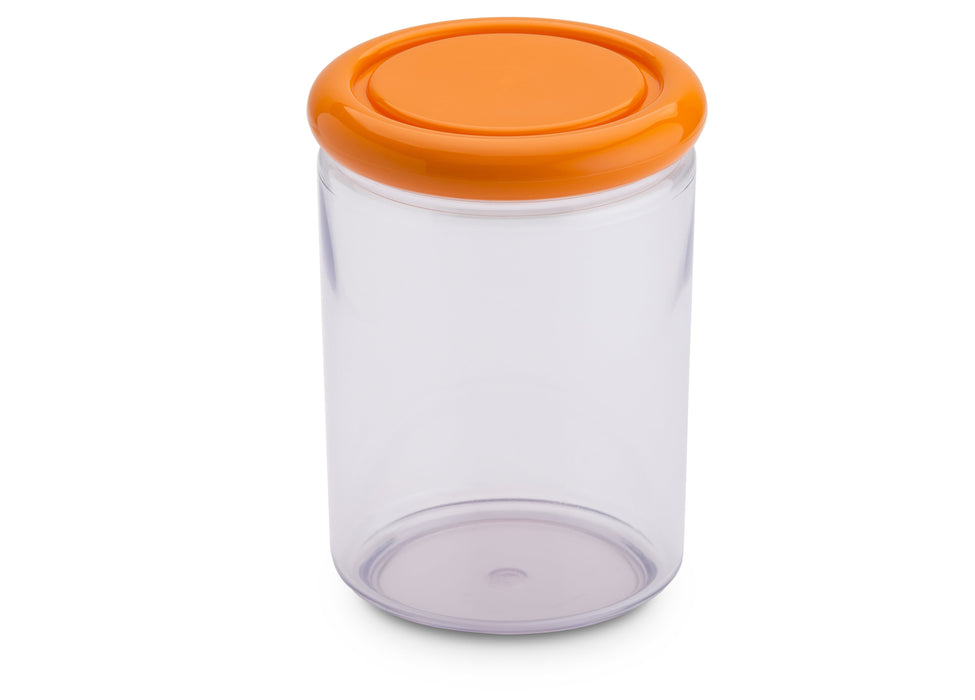 Omada - Sanalivin Orange, Polypropylene, Food Storage Container, 33.8 Oz, Microwave Safe,