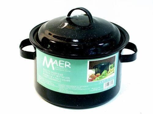 Maer - Enamel Stock Pot , 12 Qt