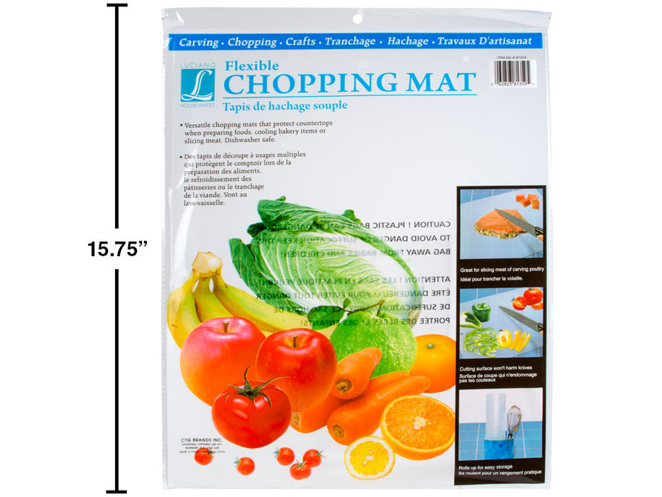 Luciano - Chopping Mat, Flexible, 30.5X38Cm,