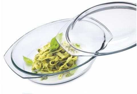 Simax - Oval Casserole With Glass Lid 3.25Qt