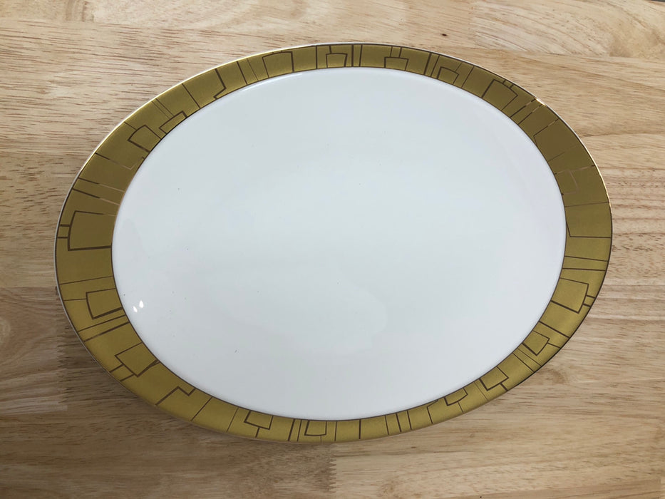 Brilliant - Seville Gold Oval Tray 14"