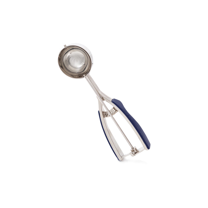 Millvado - SS Ice Cream Scoop With Soft Grip Handles, Large 2.4'' Blue