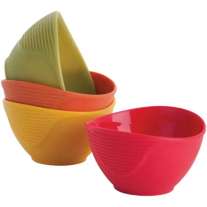 Trudeau - Silicone Pinch Bowls Set Of 4 , 12 CDU