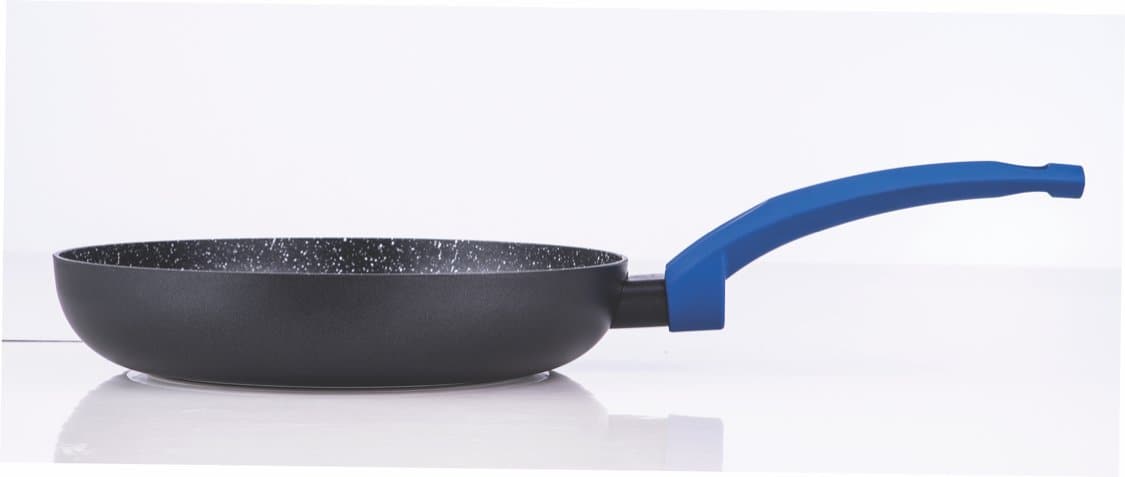 Soltam - Rainbow Pressed Frypan, Blue, 12.6", Aluminium With Non Stick Coating