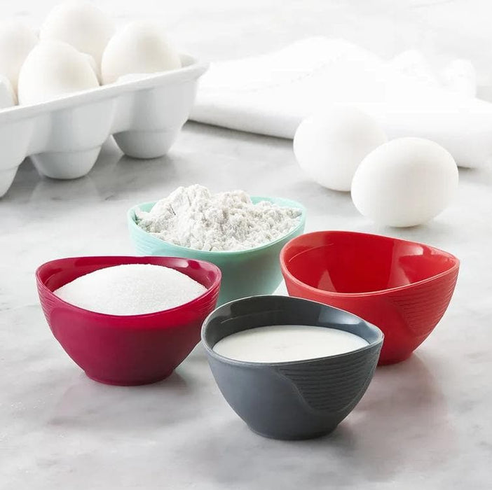 Trudeau - Silicone Pinch Bowls Set Of 4