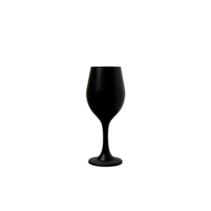 Vikko Decor - Matt Black, Wine Glass, 11.5 Oz