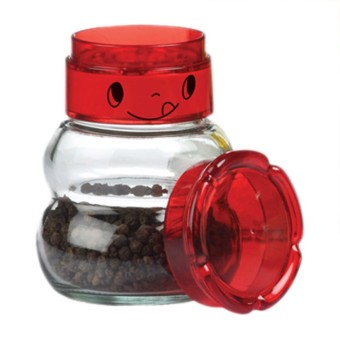 Artika Spice Grinder, Asst. Red & Clear, 5oz